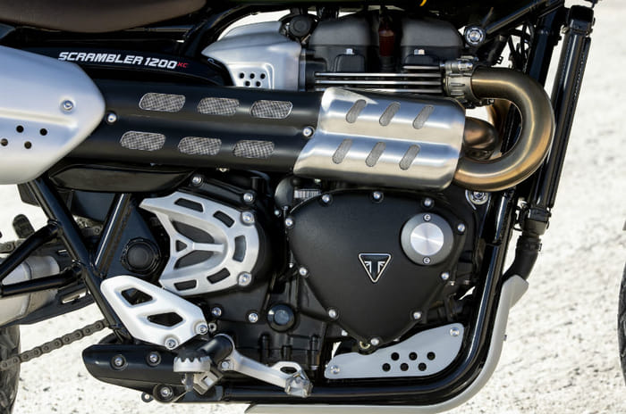 Triumph Scrambler 1200 engine Triumph Scrambler 1200 engine